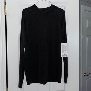 NEW Lululemon Long Sleeve Metal Vent Tech Hoodie 2.0 || Black || Size L
